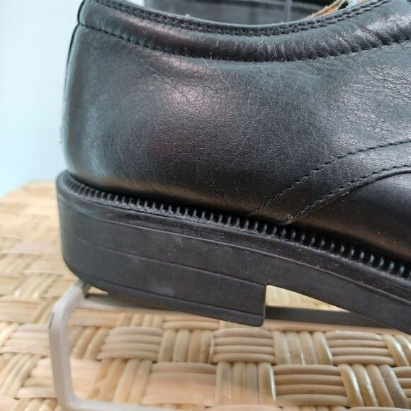 Ease by Florsheim Black Lace Up Oxfords Made in Italy Size 10 D - Picture 9 of 9
